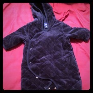 Warm onesie button up